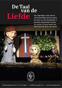 Poster voorstelling "De Taal van de Liefde"